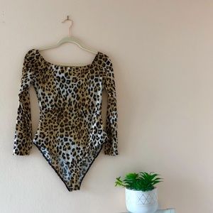 Cheetah Print Bodysuit
